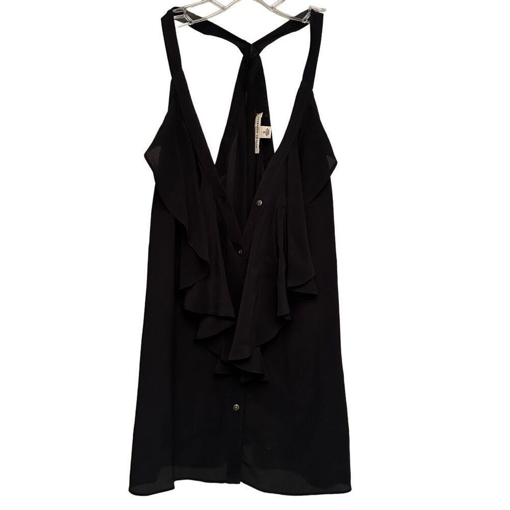 Banana Republic silk ruffle tank - size S - Picture 3 of 8